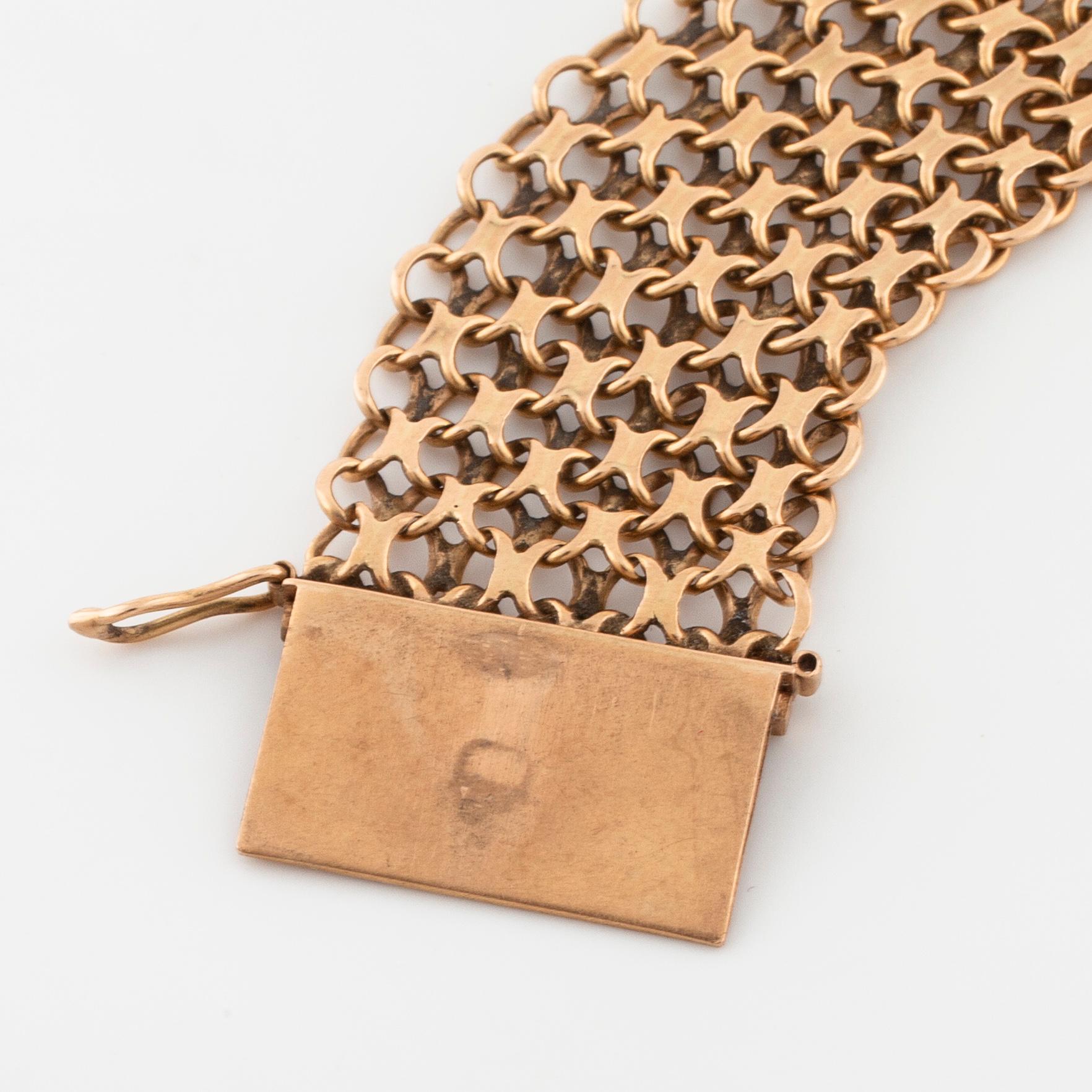 A bracelet by Äsa, Stockholm, 1968.