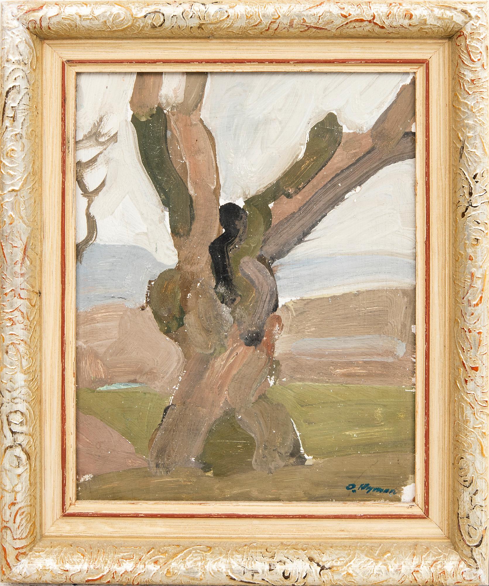 Olle Nyman, oil on canvas, signed.