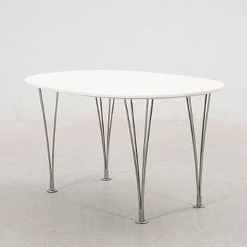 Bruno Mathsson & Piet Hein, coffee table, "Superellipse".