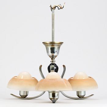 TAKLAMPA, funkis, 1930-tal. H 49.