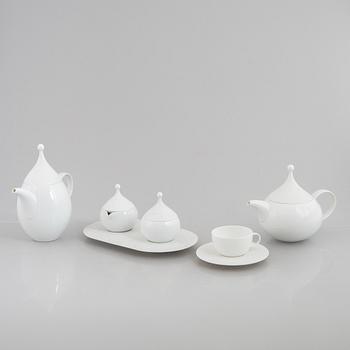 Björn Wiinblad, an eleven-piece coffee srvice, 'Die Zauberflöte', Rosenthal, Germany.