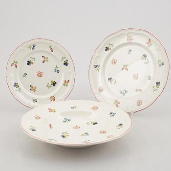 Servisdelar, 72 delar, porslin, "Petite fleur", Villeroy & Bosch, 1900-/2000-tal.