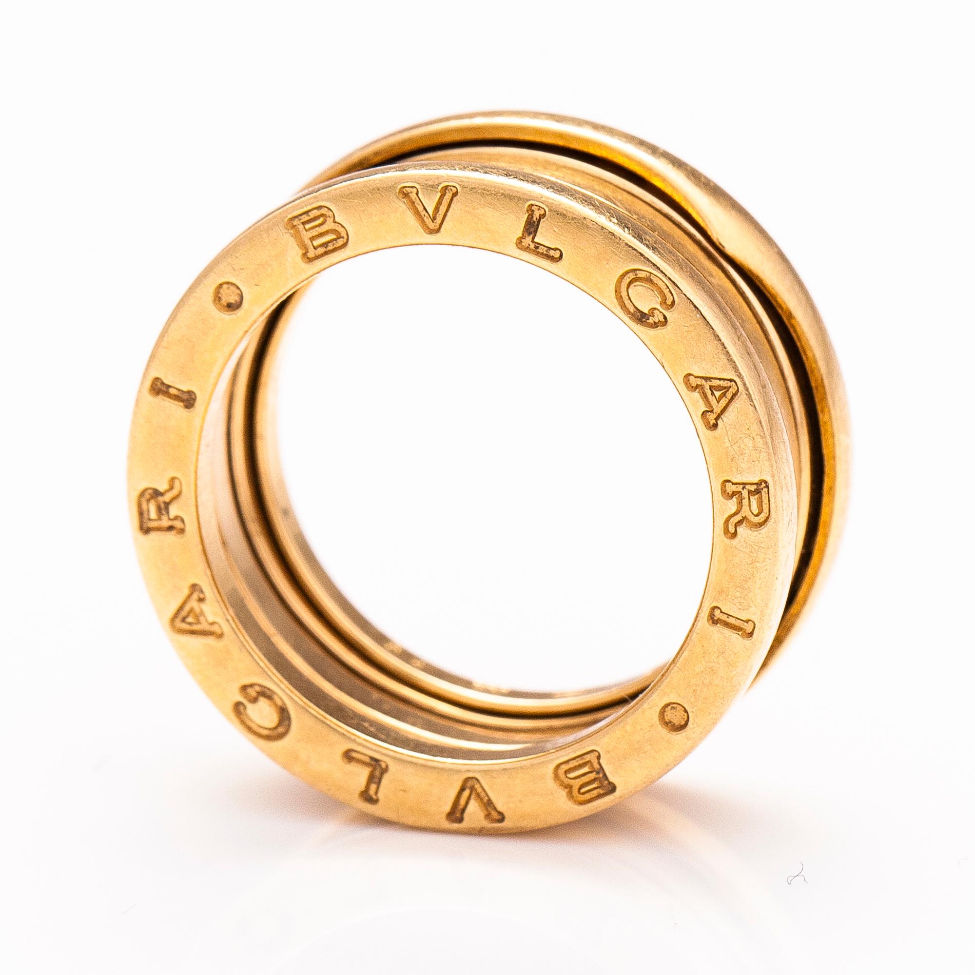 BVLGARI RING, B.Zero1, 18K guld.