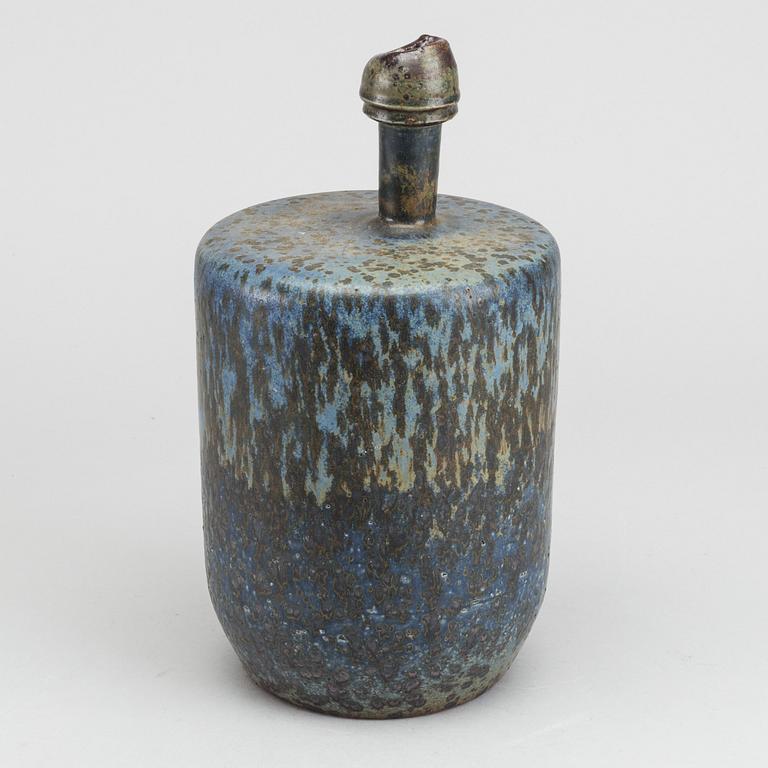 CLAES THELL, a signed stoneware vase.