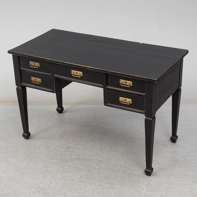 An early 20th century writing desk.