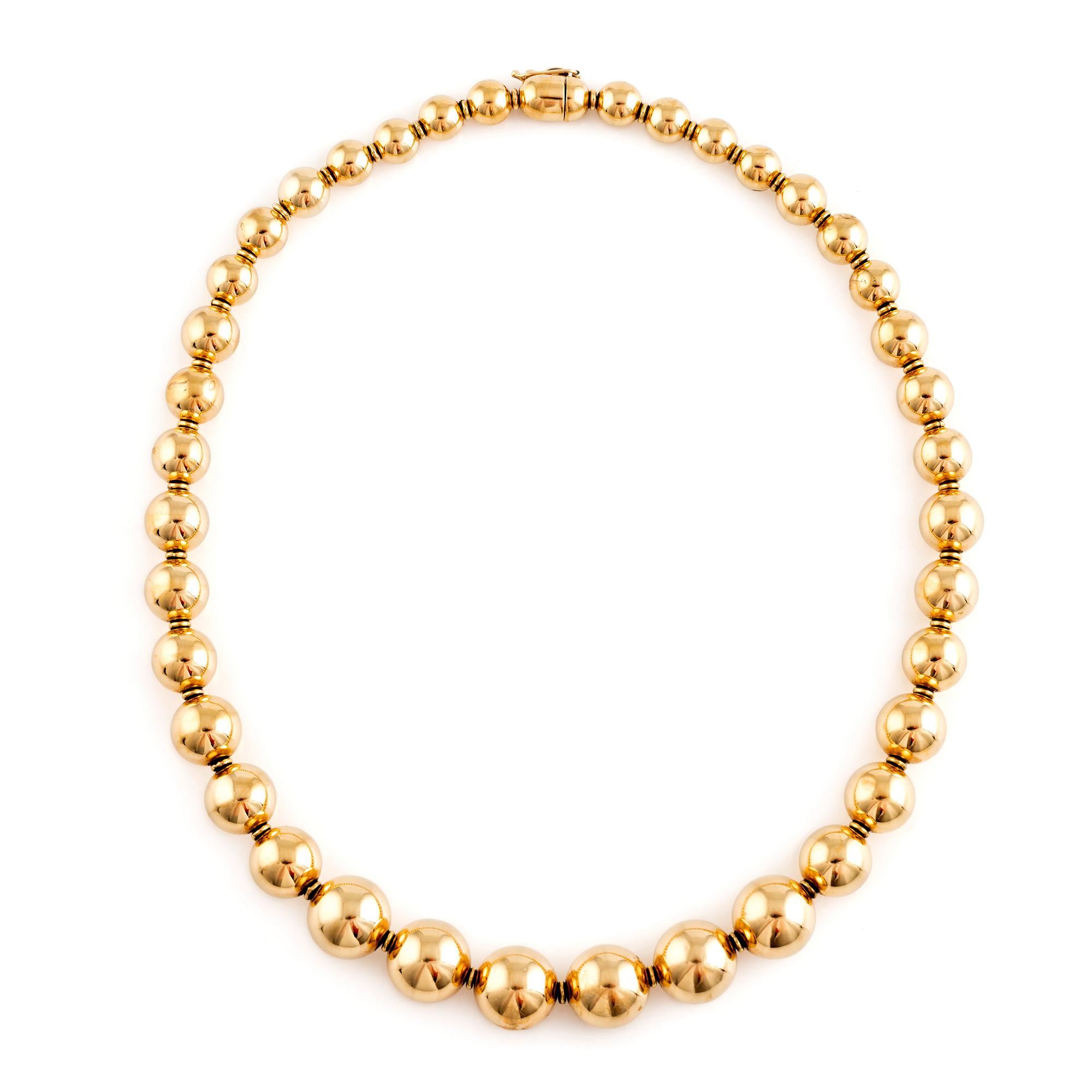 Collier 18K guld.