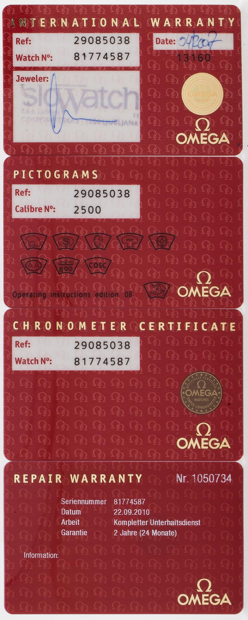 OMEGA, Seamaster, Professional, Planet Ocean 600 M, Chronometer, wristwatch, 45,5 mm.