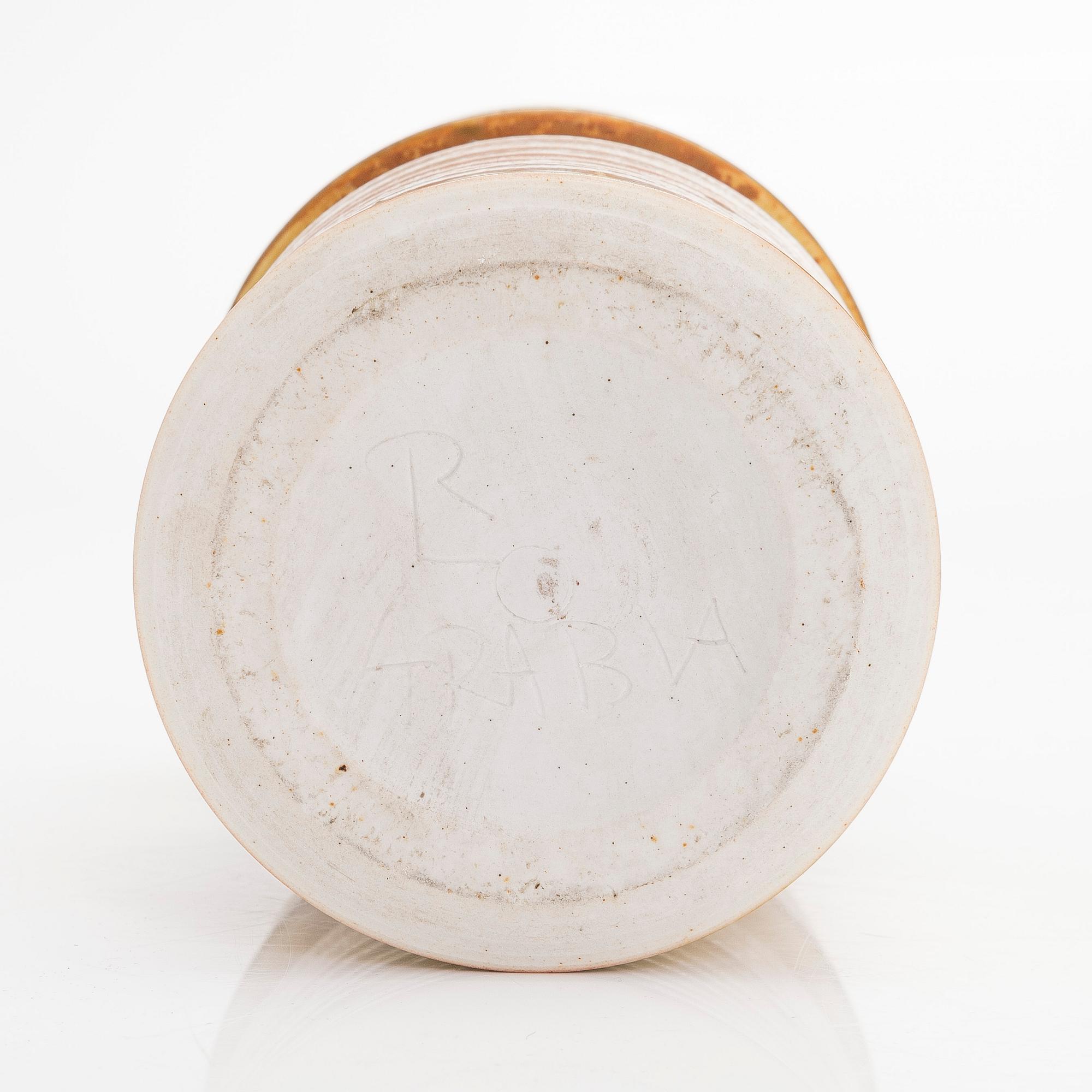 Richard Lindh, maljakko, keramiikkaa, signeerattu RL ARABIA.