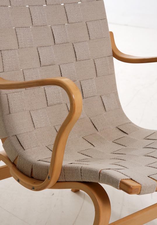 KARMSTOL, "Eva" design Bruno Mathsson, märkt by Dux.
