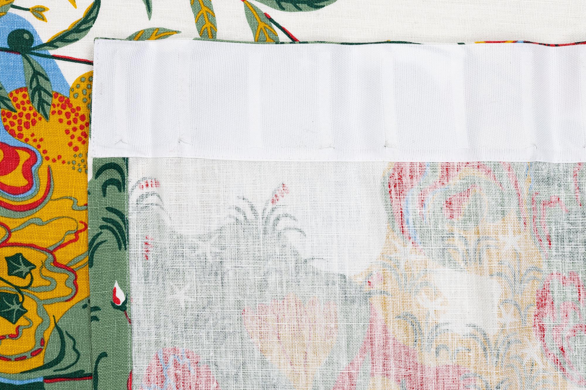 Josef Frank, an 'Anakreon' curtain, Svenskt Tenn.