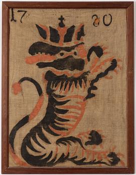 Vargfana/Varglapp, 1700-tal.