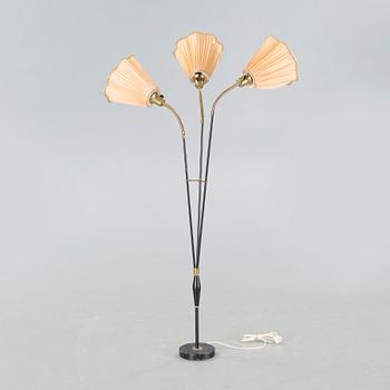 GOLVLAMPA, trearmad, 1950/60-tal.