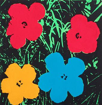 400. Richard H. Pettibone, "Andy Warhol (Flowers)".