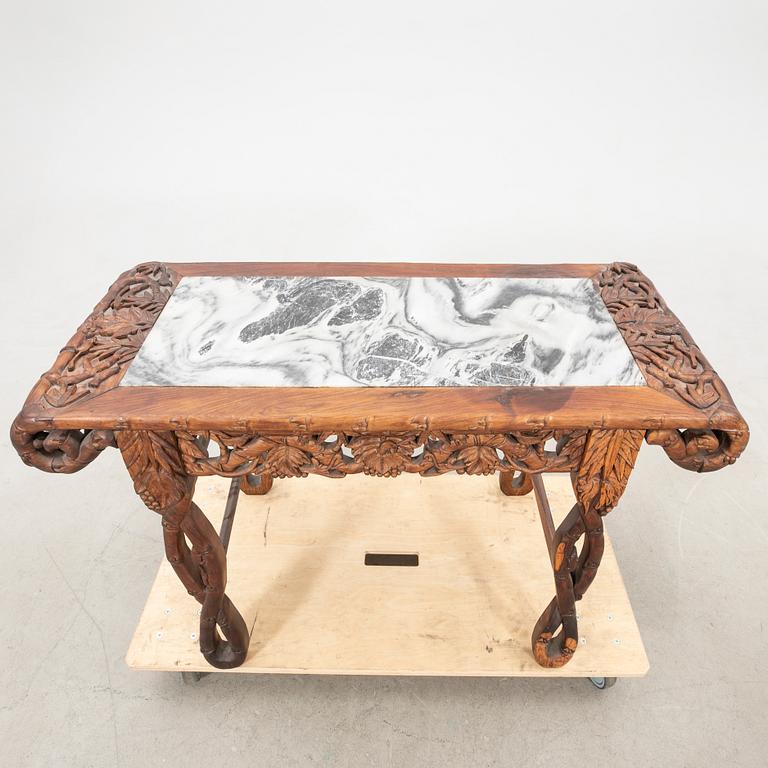 A Chinese hardwood altar table / sideboard, first half of the 20th century.