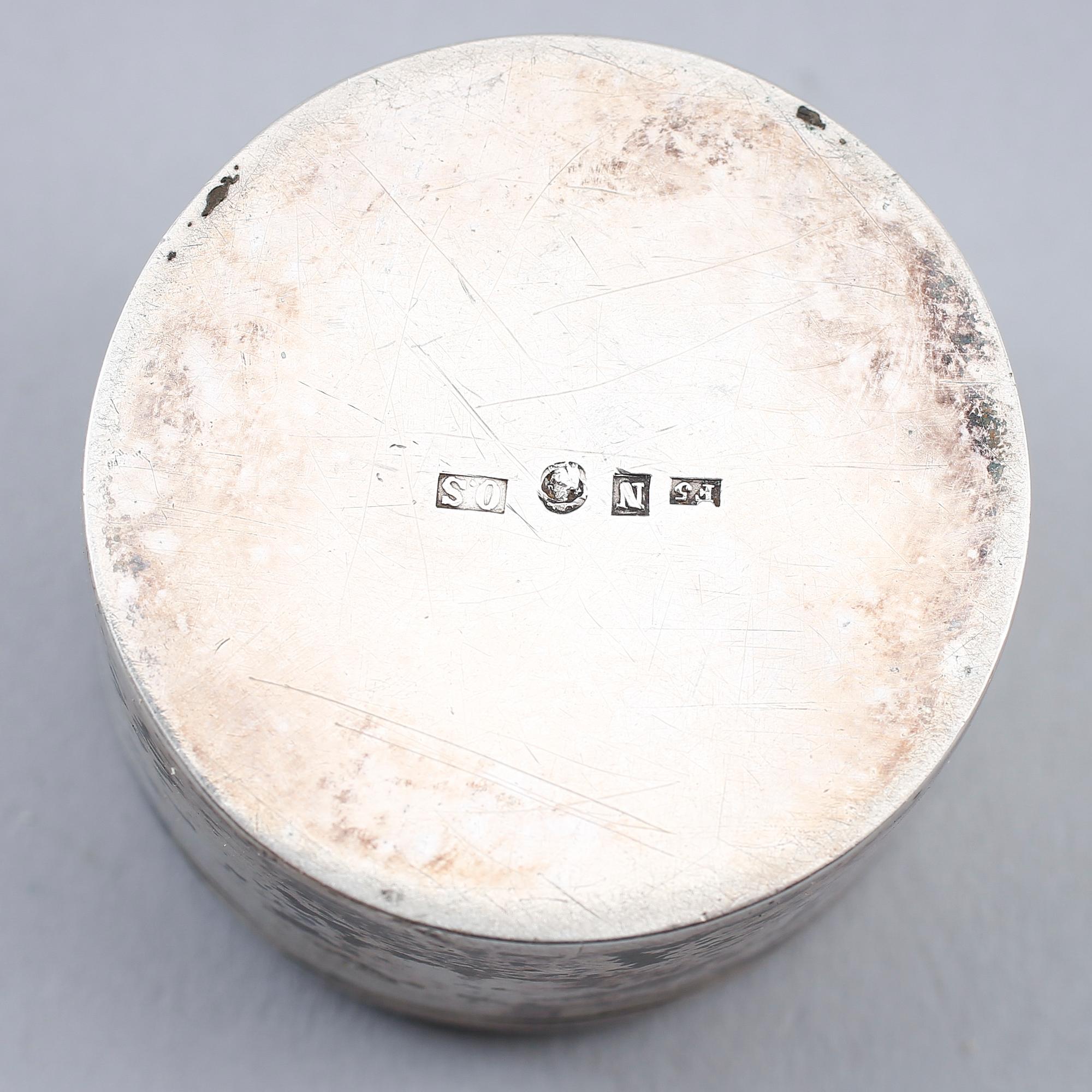 SILVERFÖREMÅL, 6 delar, 1800-/1900-tal. Vikt ca 238 gram.