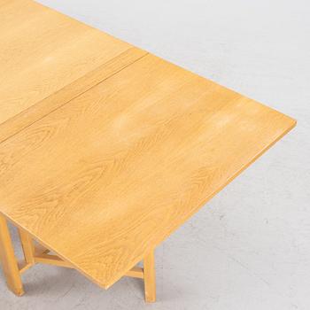 Bruno Mathsson, an oak 'Maria flap' gate leg table, Mathsson International.