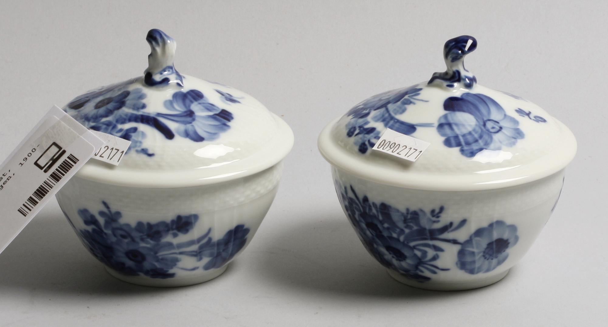 SERVISDELAR, 10 st, porslin, Royal Copenhagen, 1900-talets senare del.