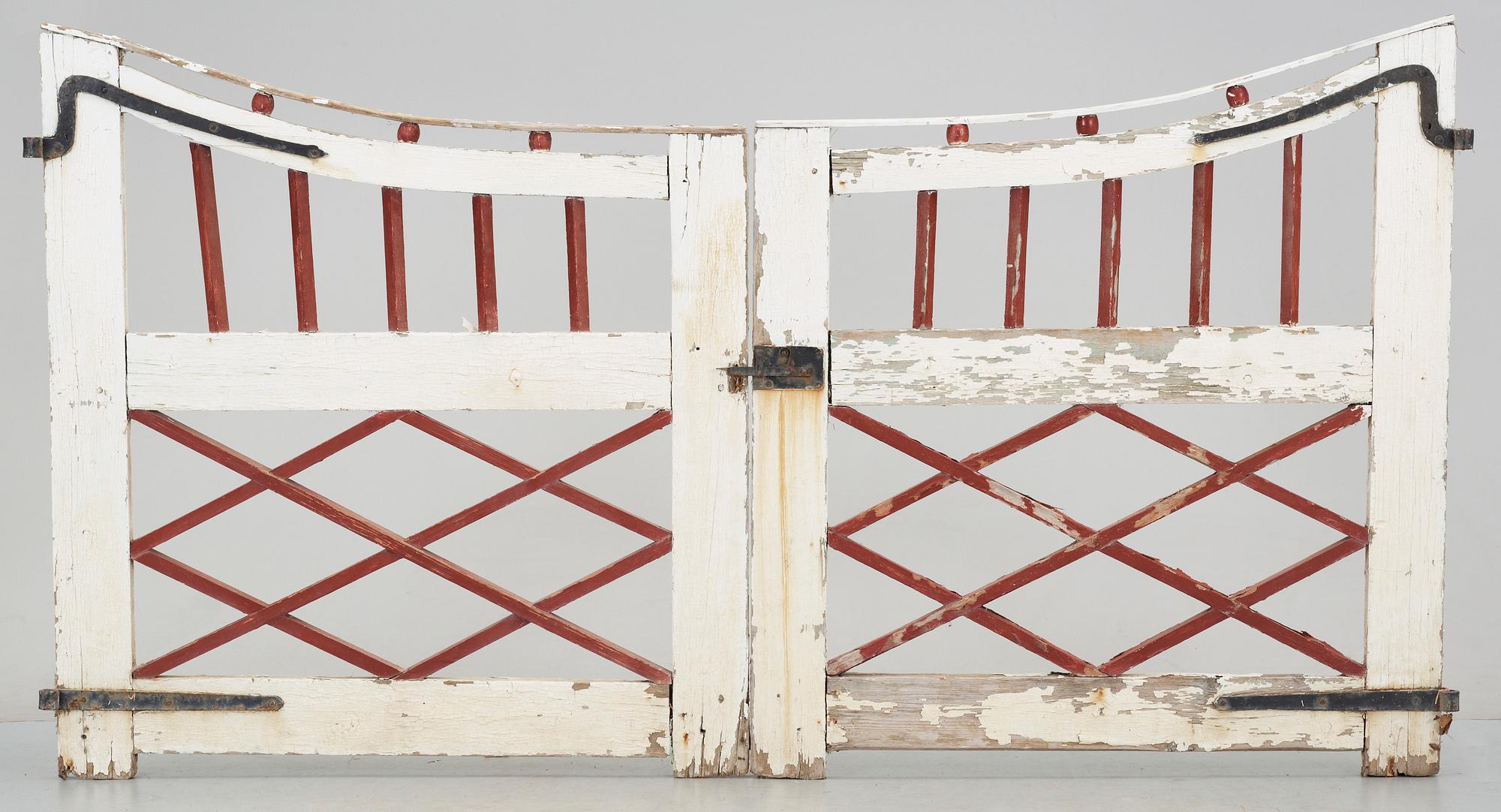 GRINDAR, ett par, omkring 1900.