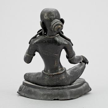 FIGURIN, brons, sannolikt Indien.