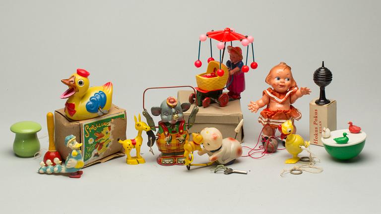 PARTI LEKSAKER, 1900-talets mitt.