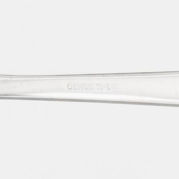 Henning Seidelin, a 60-piece 'Steel Line Mirror' cutlery set, Gense.
