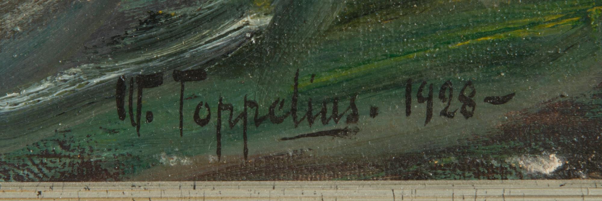 Woldemar Toppelius, Rannikkokalliot.