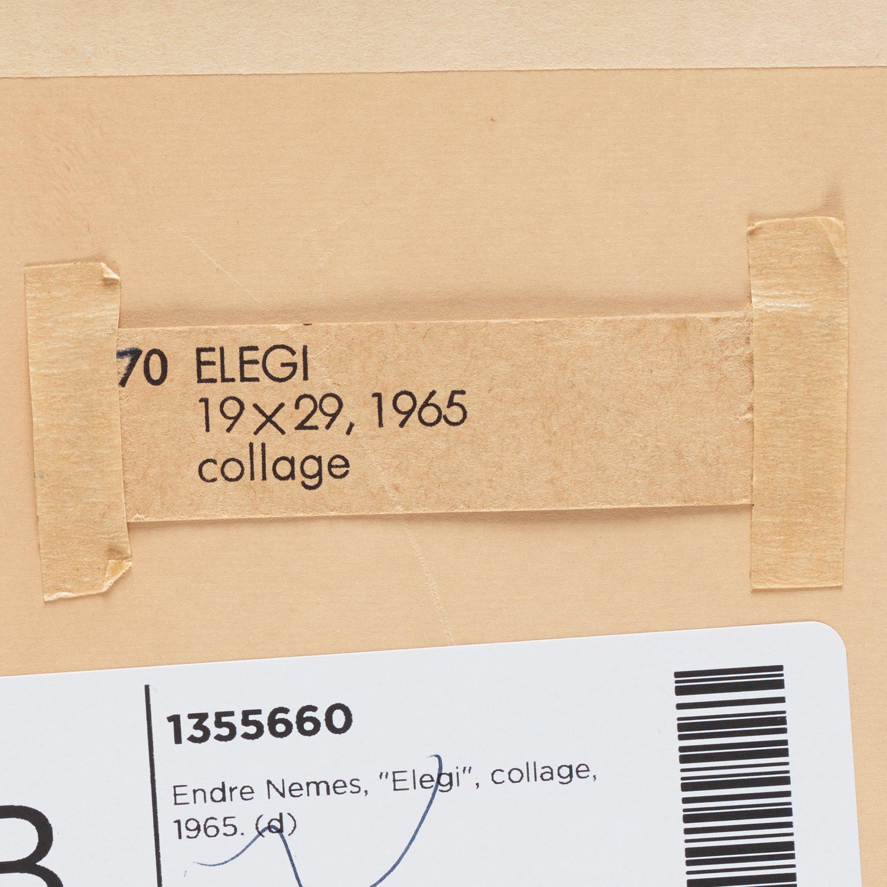 Endre Nemes, "Elegi".