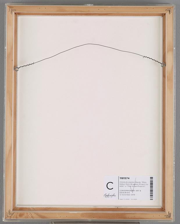 Christo & Jeanne-Claude, "Mein Kölner Dom Wrapped, Project for Köln" from "Five Urban Projects".