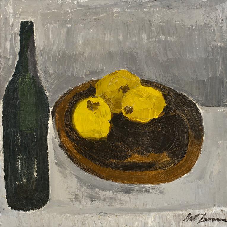 Ahti Lavonen, STILL LIFE WITH LEMONS.