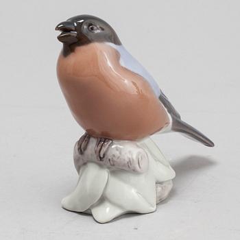 Nine porcelain figurines by Royal Copenhagen and Bing & Grøndahl, 1900-talets andra hälft.