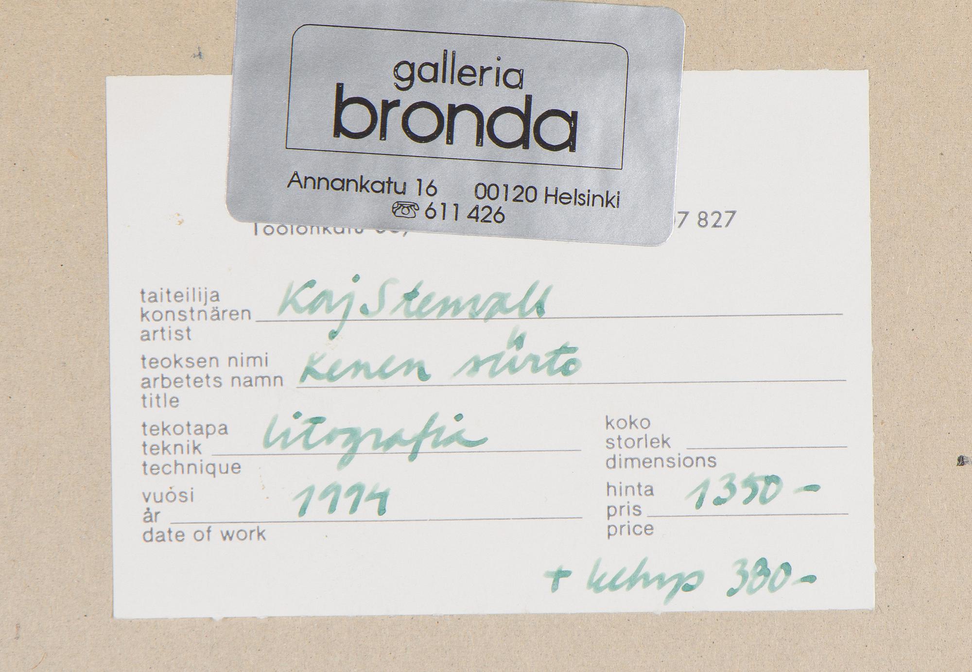 Kaj Stenvall, "Whose move".