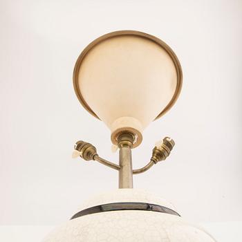 Table lamp France first half/mid 20th century porcelain.