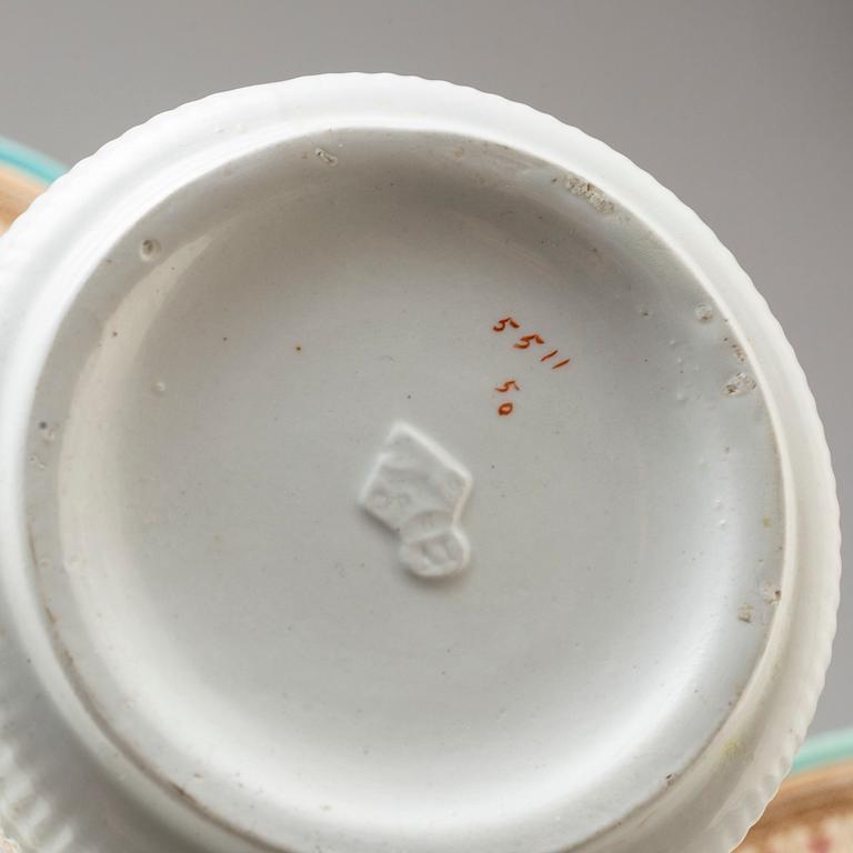 Dinner ware, 81 pieces, earthenware, around 1900's.