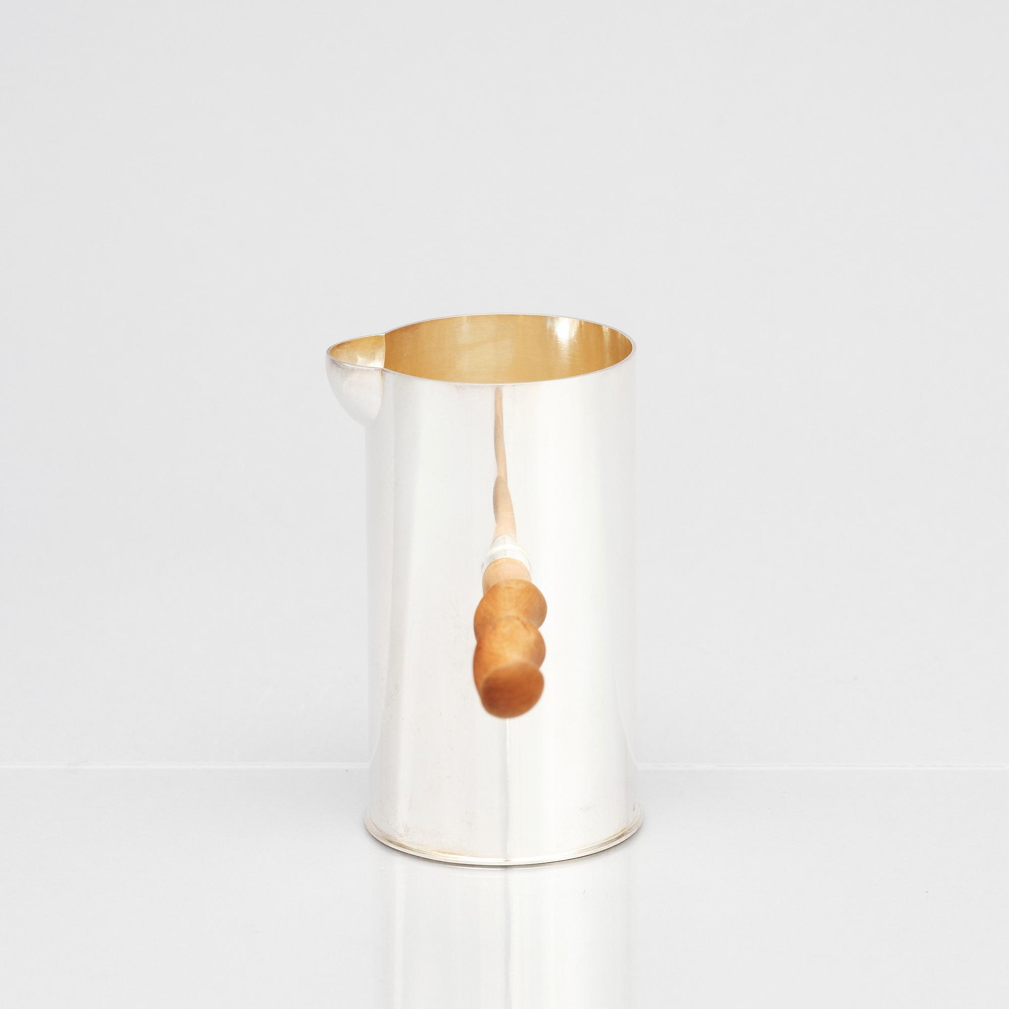 Bo Parkvall, a silver milk jug, Stockholm 1998.