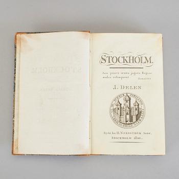 JOHAN ELERS, 4 vol, STOCKHOLM 1-4, Stockholm, H. Nordström junior, 1800-01.