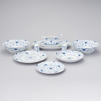 MATSERVIS, 31 delar, porslin, "Eternell", Christineholm Porcelaine 1990-tal.