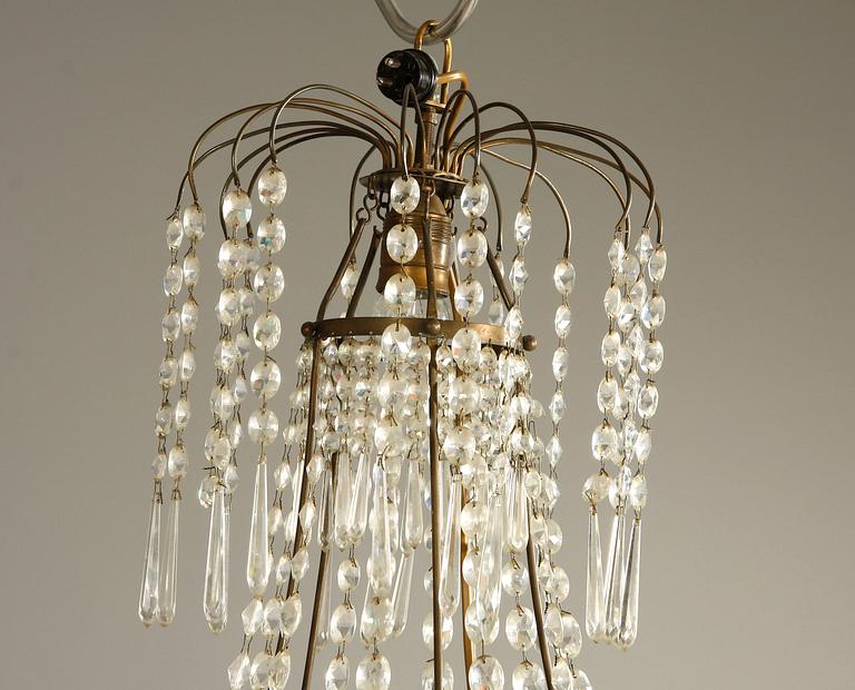 LJUSKRONA, gustaviansk stil, sk Hagamodell, 1800/1900-tal.