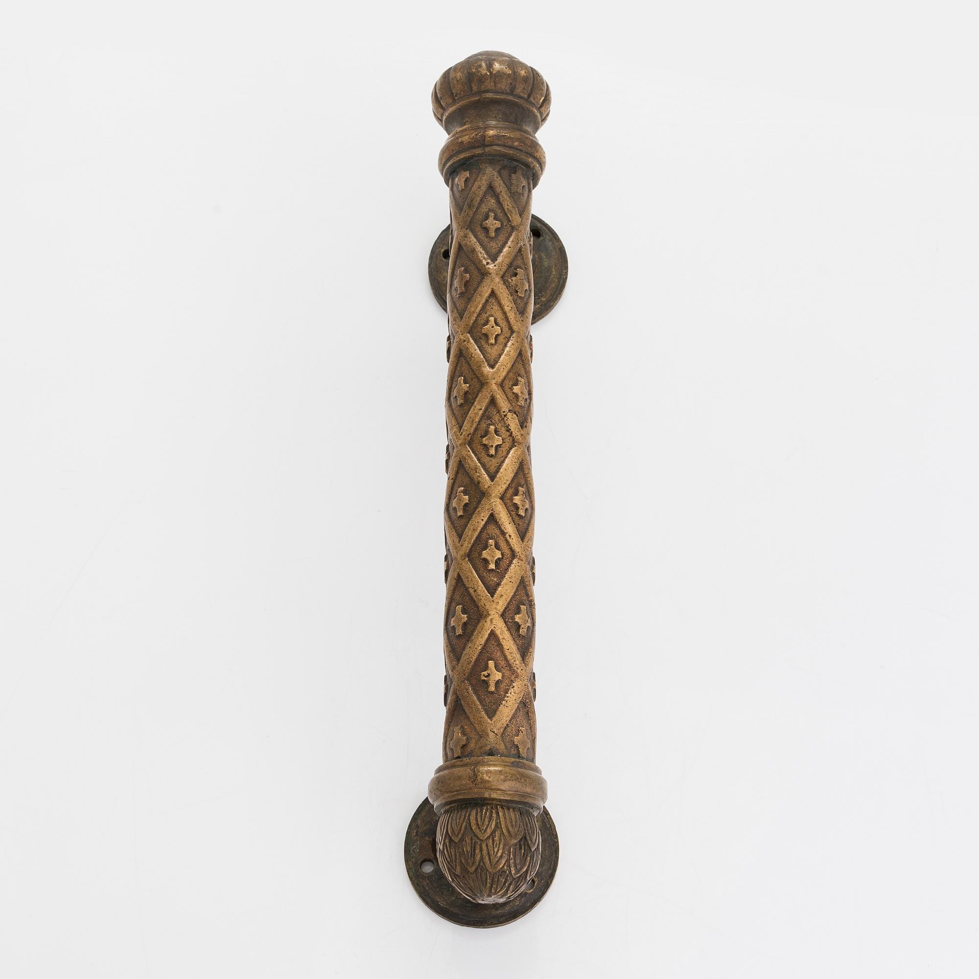 Alvar Aalto, A 1930's door handle, model 1, manufactured by Taito Finland.