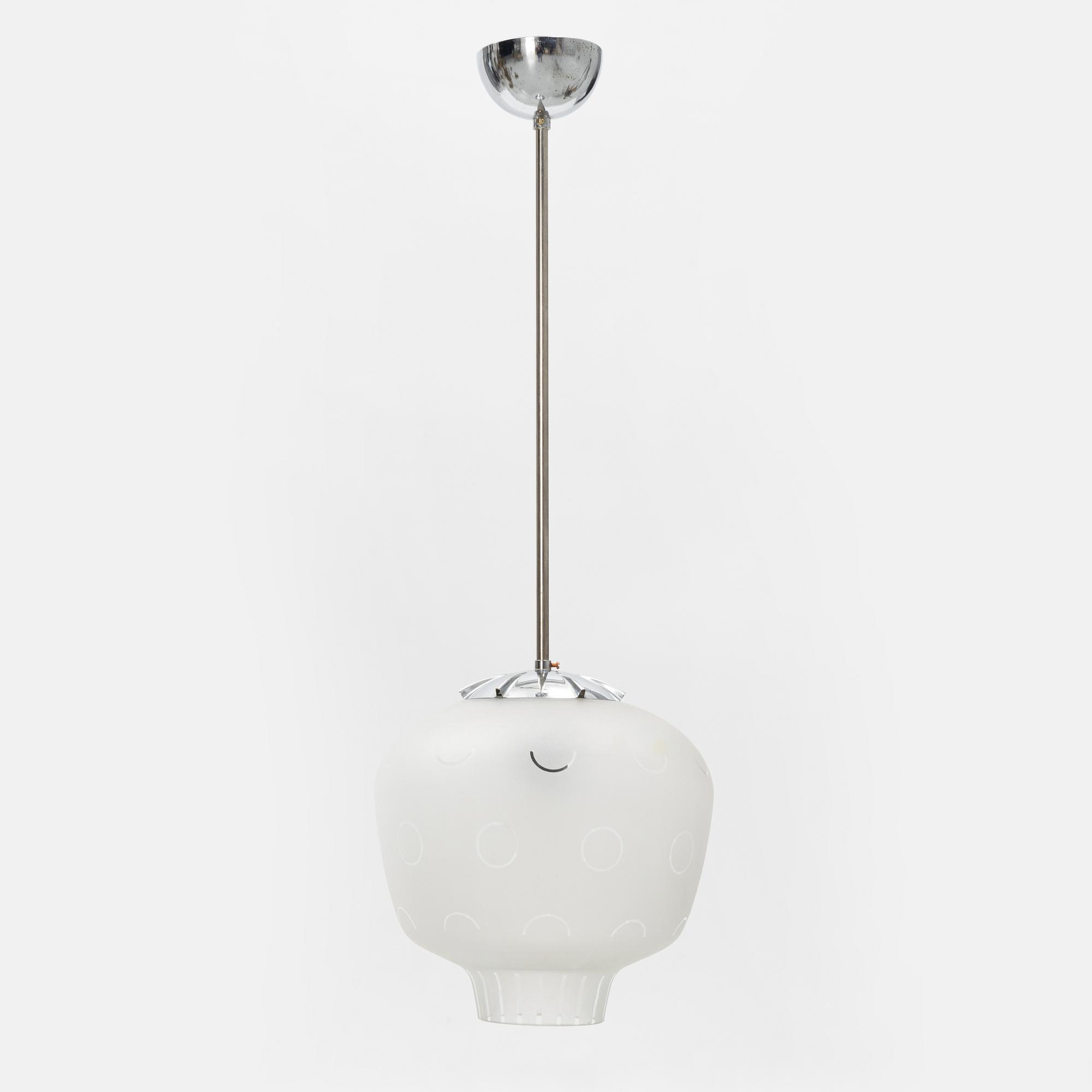 A Swedish Modern ceiling light, 1940's/50's.