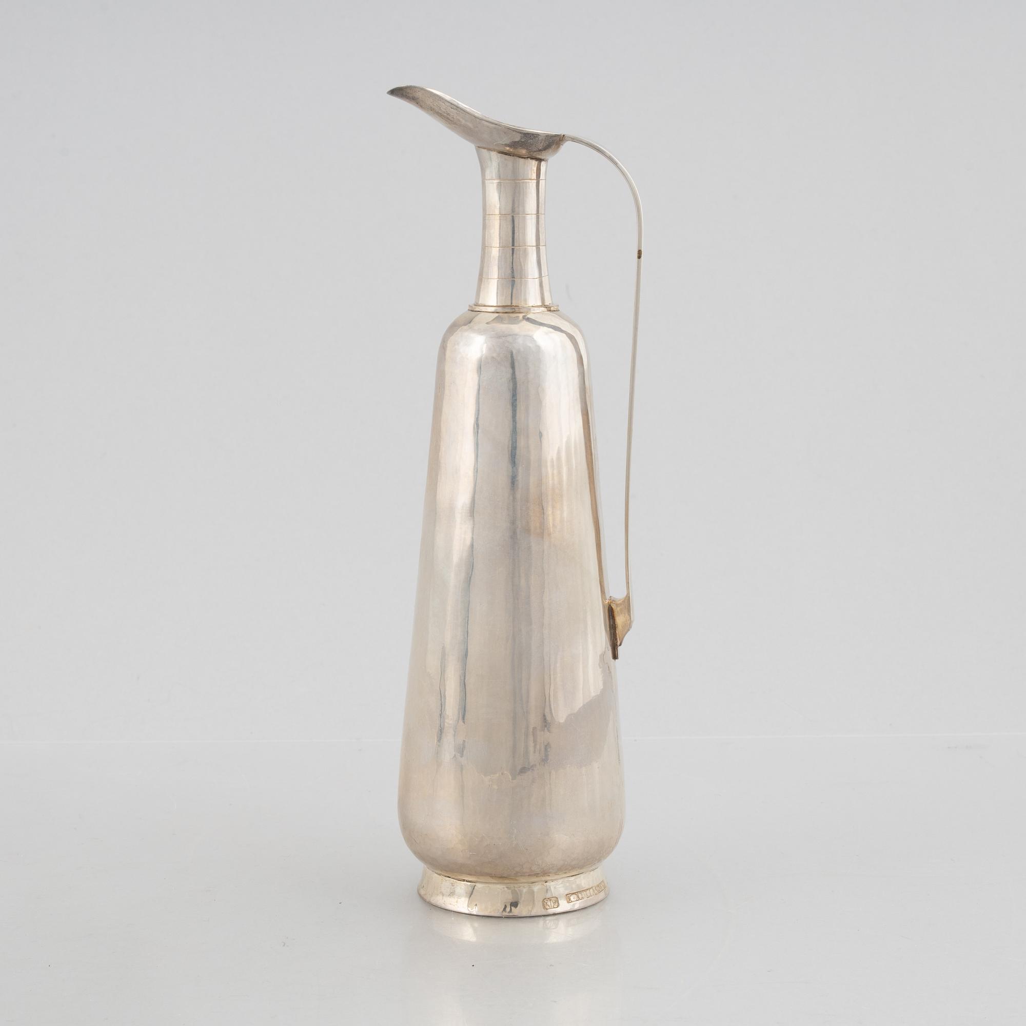 Tore Kullander, kanna, silver, Borås 1952.