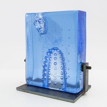 Bertil Vallien, skulptur glas Kosta Boda Limited Edition.