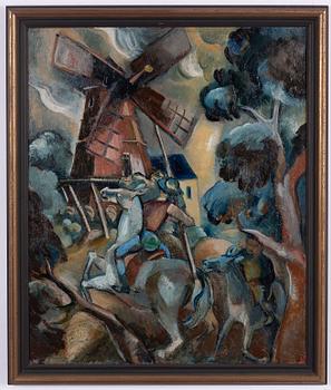 Allan Ebeling, Don Quijote and Sancho Panza.