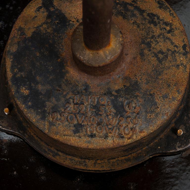 A industrial lamp by Paavo Tynell for Taito Oy, Finland.