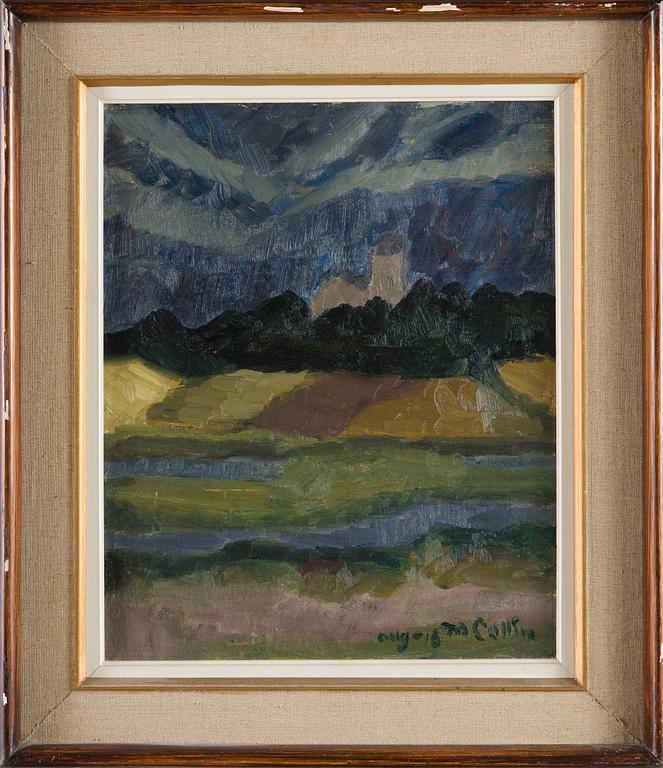 Marcus Collin, Landscape with a Castle.