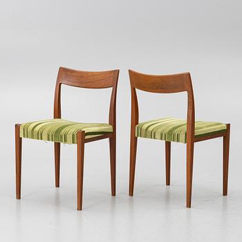 Yngve Ekström, 3 chairs, “Kontiki”, Troeds, second half of the 20th century.