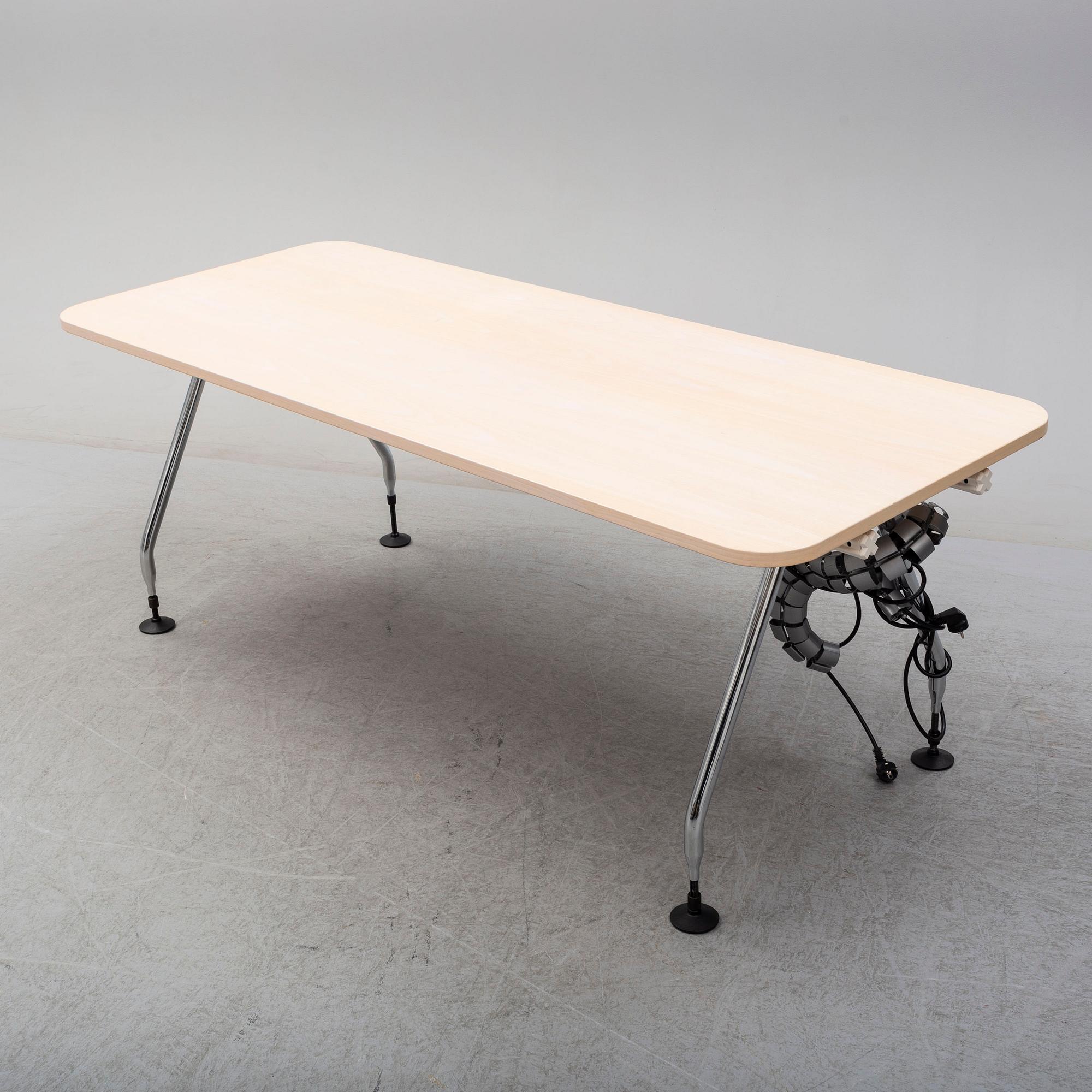 An 'Ad Hoc' desk by Antonio Citterio, Vitra.