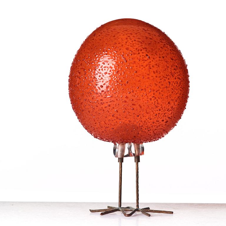 Peter Pelzel, fågel, "Pulcino", Vistosi, Italien 1960-tal, modell S 193.