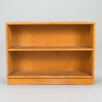 Aino Aalto, kirjahylly /kirjakaappi, malli 404, O.Y. Huonekalu- ja Rakennustyötehdas A.B, 1950-luvun alku.