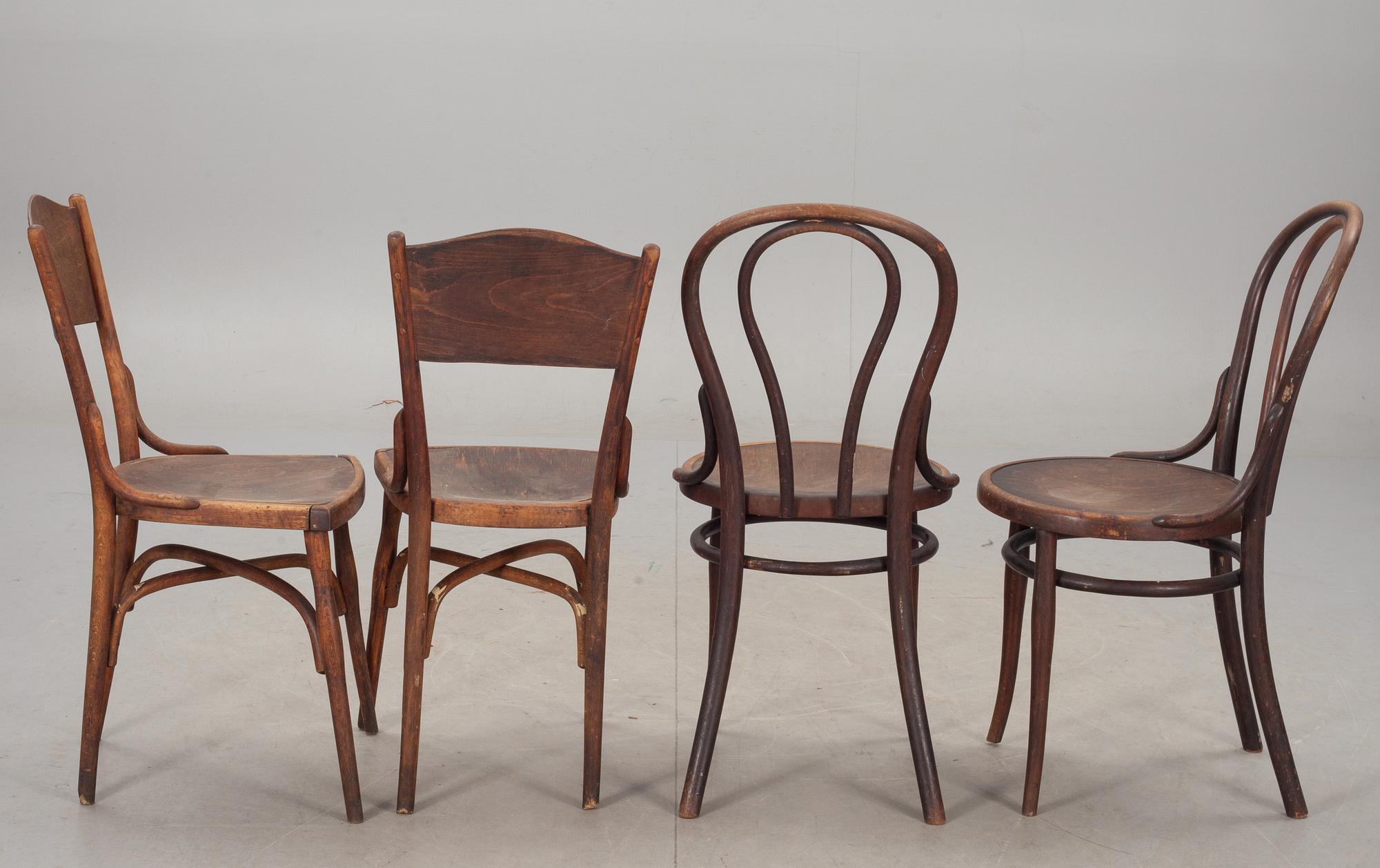 STOLAR, 2+2. Märkta; Thonet, 1900-tal.