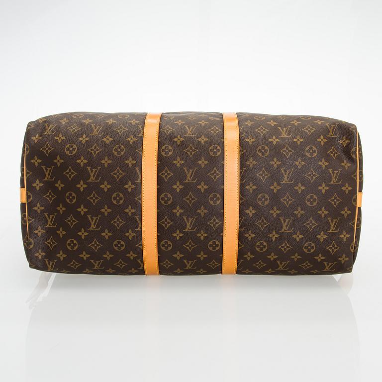 Louis Vuitton, A Monogram canvas 'Keepall 55 bandoulière' Bag.